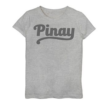 Girls 7-16 Pinay Text Graphic Tee