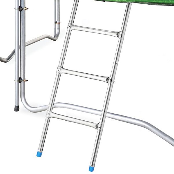 Pure Fun 3 Step Steel Universal Trampoline Ladder, 38 In.