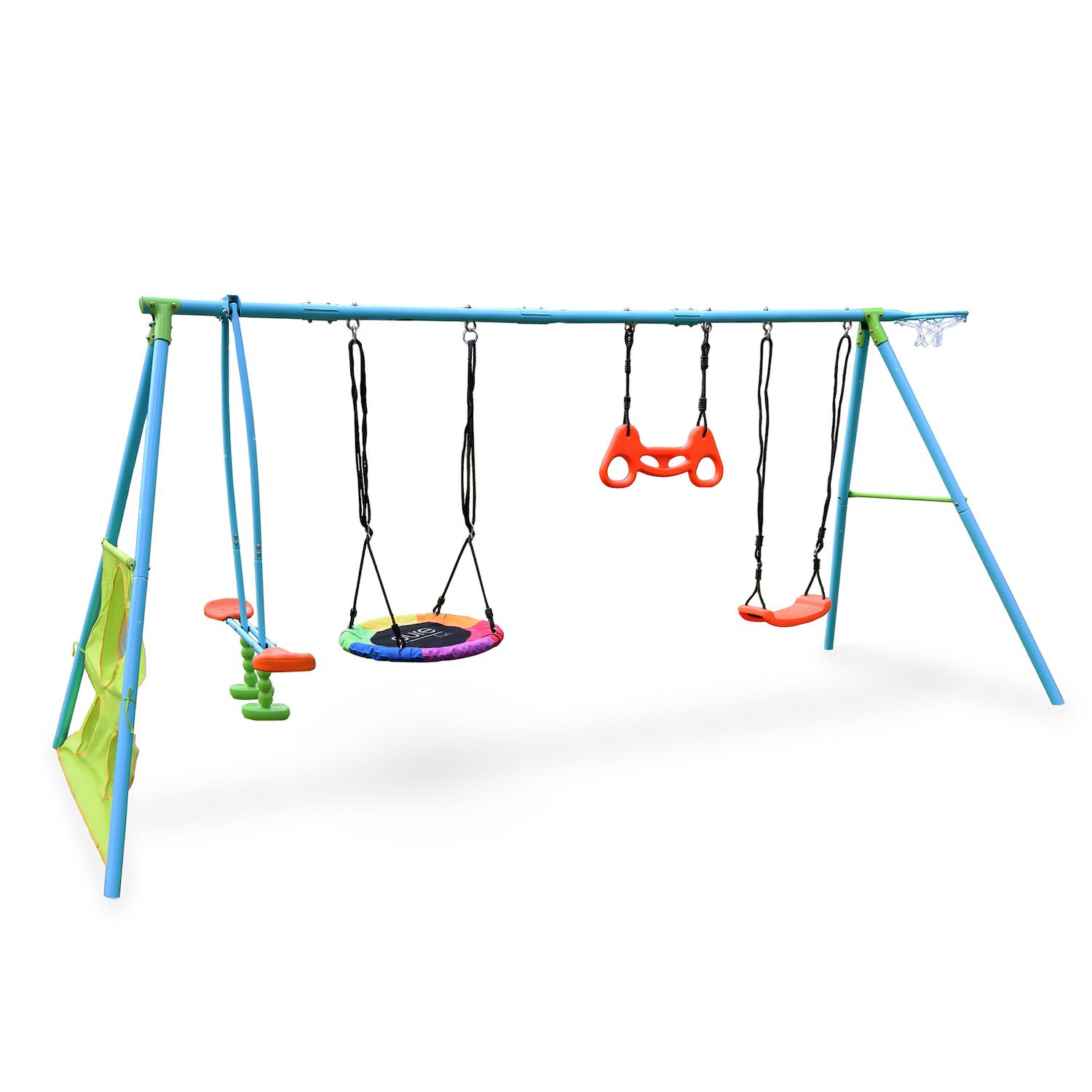 Station Play-Zone Deluxe Metal Swing Set