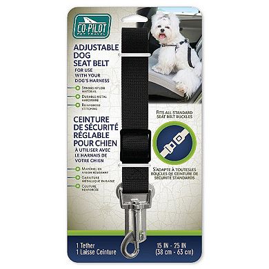 Precious Tails Adjustable Dog Seat Belt