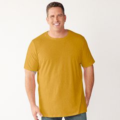 Mens Yellow T-Shirts Tops, Clothing