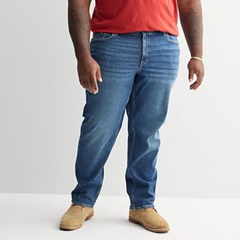 Big & Tall Sonoma Goods For Life® Straight-Leg Flexwear Jeans