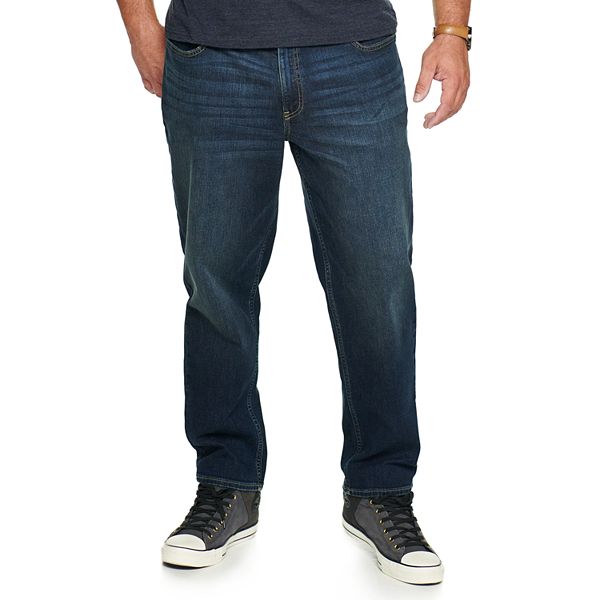 Men's SONOMA Goods for Life Relaxed-Fit Stretch Jeans Rinse pick ur Size 
