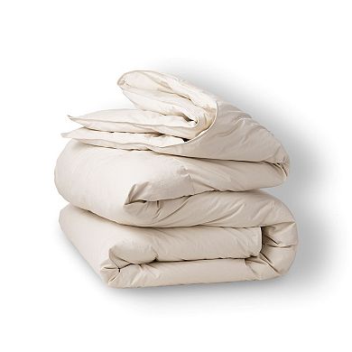 CosmoLiving Organic Cotton Prime Feather Fiber Comforter