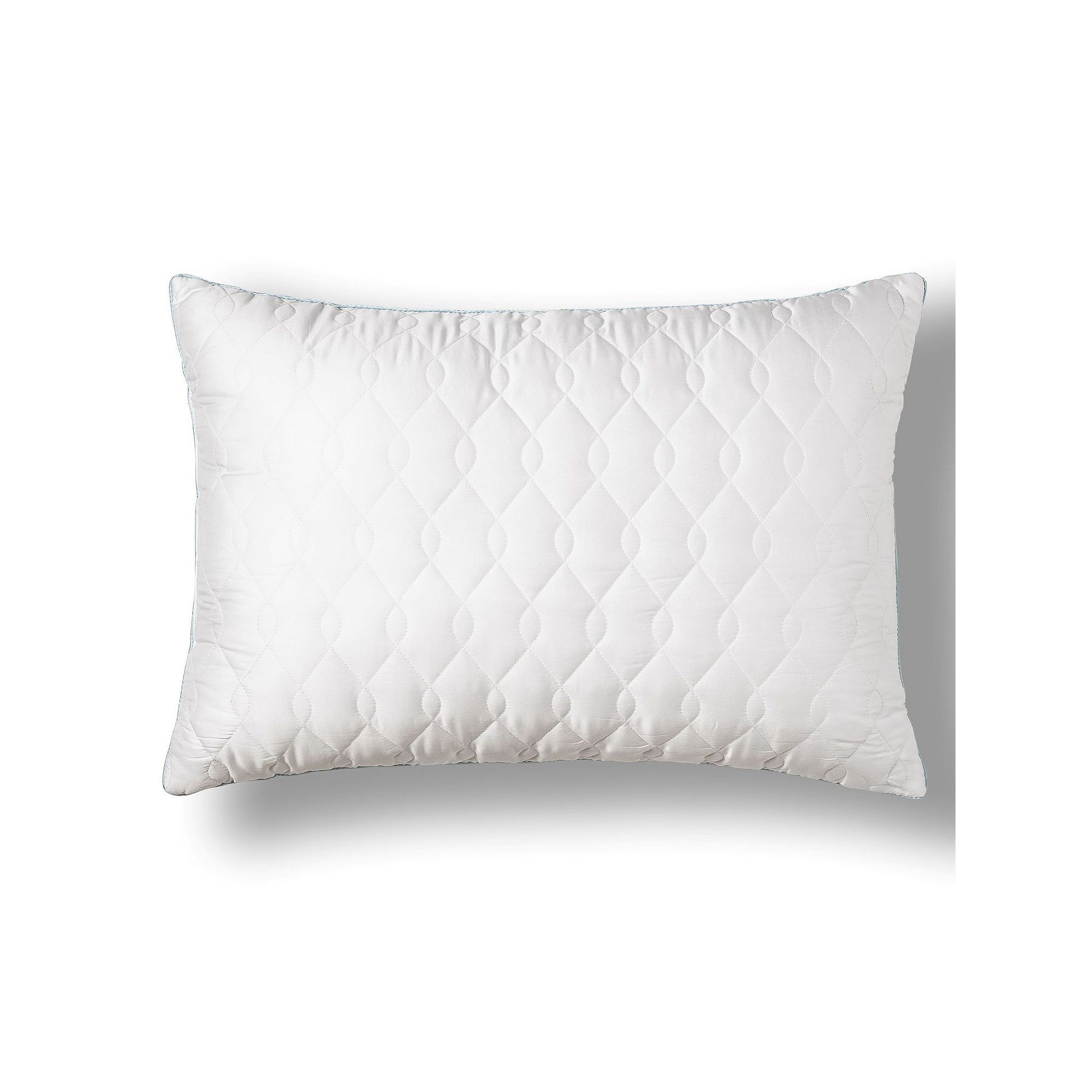 CosmoLiving by Cosmopolitan Tencel Sateen Quilted Jumbo Pillow, White