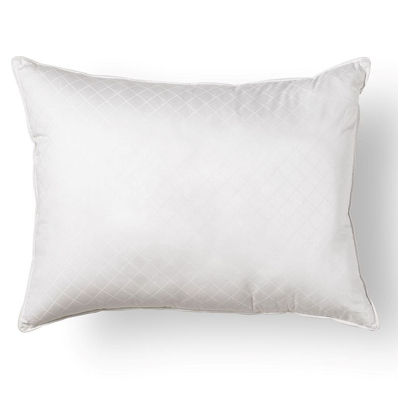 CosmoLiving Bounce Back Down-Alternative Luxury King Pillow, White, Standar