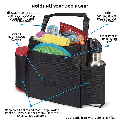 Mobile Dog Gear Backseat Organizer