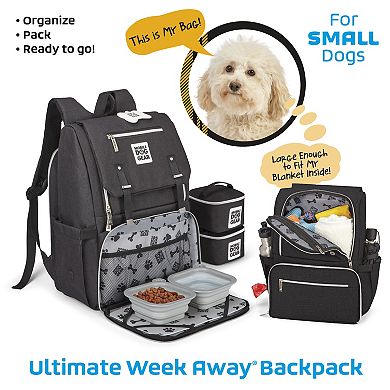Mobile Dog Gear Ultimate Week Away Pet Backpack