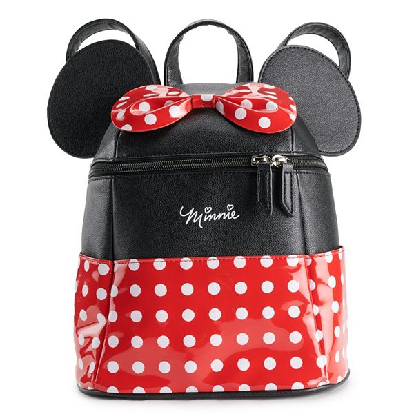 Minnie Mouse Denim Polka Dot Mini-Backpack