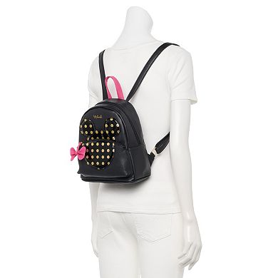 Dani by Danielle Nicole Disney's Minnie Mouse Gold Polka Dot Mini Backpack
