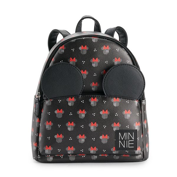 Black minnie 2024 mouse backpack