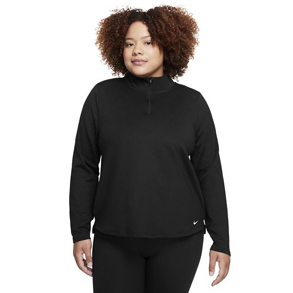 Nike plus size deals half zip