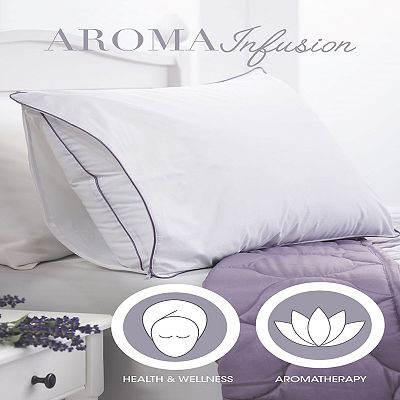 Lavender Scented Cotton Standard Pillow Protector