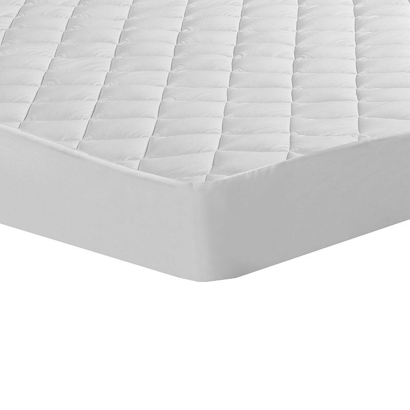 Dream Lab Aroma-Therapy Lavender Scented Fitted Mattress Pad, White, King