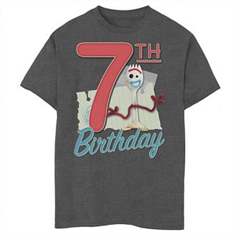Disney / Pixar's Toy Story 4 Boys 8-20 Forky 7th Birthday Graphic Tee