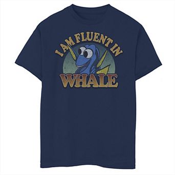 Disney / Pixar's Finding Dory Boys 8-20 Fluent in Whale Graphic Tee