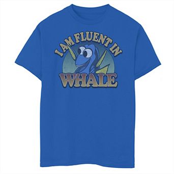 Disney / Pixar's Finding Dory Boys 6-20 Fluent in Whale Graphic Tee