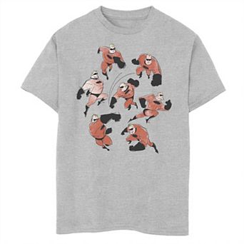 Disney / Pixar's The Incredibles 2 Boys 6-20 Bob Sketch Poses Graphic Tee