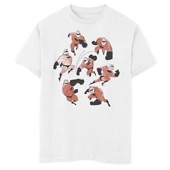 Disney / Pixar's The Incredibles 2 Boys 6-20 Bob Sketch Poses Graphic Tee