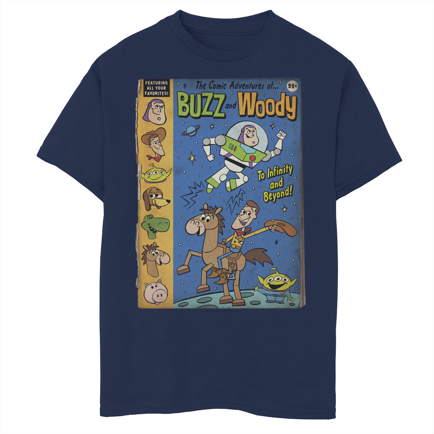 Image for Disney / Pixar s Toy Story Boys 8-20 Comic Adventures Of Buzz & Woody Graphic Tee at Kohl's.