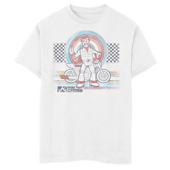 Disney / Pixar's Toy Story Boys 6-20 Duke Caboom Checkered Target Graphic Tee
