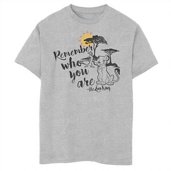 Disney's The Lion King Boys 8-20 Simba Never Forget Graphic Tee