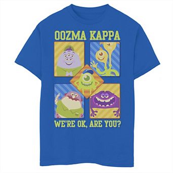 Disney / Pixar's Monsters University Boys 8-20 We're Ok Are You Graphic Tee