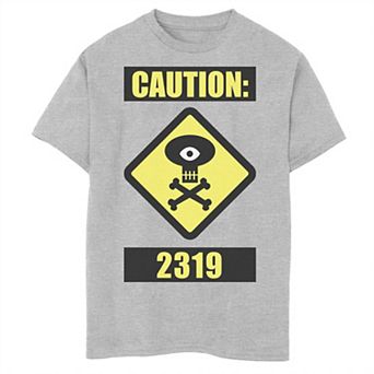 Disney / Pixar's Monsters University Boys 8-20 Caution 2319 Graphic Tee