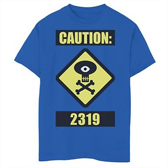 Disney / Pixar's Monsters University Boys 8-20 Caution 2319 Graphic Tee