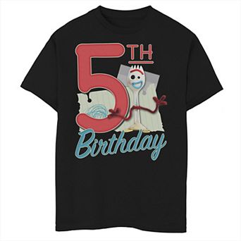 Disney / Pixar's Toy Story 4 Boys 8-20 Forky 5th Birthday Graphic Tee