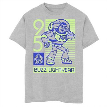 Disney / Pixar's Toy Story Boys 8-20 Retro Neon Buzz Lightyear Graphic Tee
