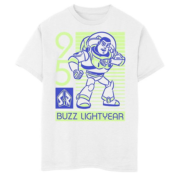Disney / Pixar's Toy Story Boys 8-20 Retro Neon Buzz Lightyear Graphic Tee