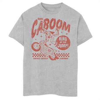 Disney / Pixar's Toy Story Boys 8-20 Duke Caboom Greatest Stuntman Graphic Tee