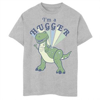 Disney / Pixar Toy Story 4 Rex I'm A Hugger Colorful Portrait Boys 8-20 Graphic Tee