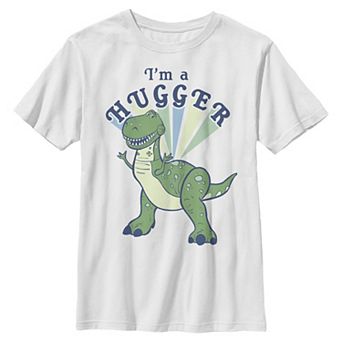 Disney / Pixar Toy Story 4 Rex I'm A Hugger Colorful Portrait Boys 8-20 Graphic Tee