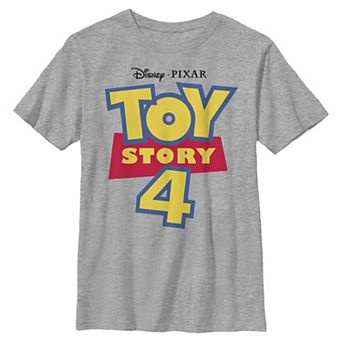 Disney / Pixar Toy Story 4 Movie Logo Boys 8-20 Graphic Tee