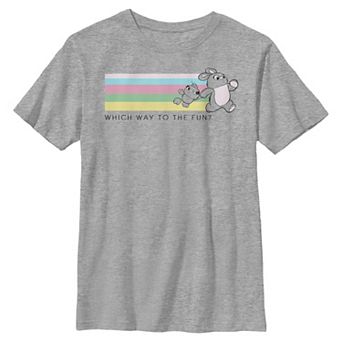 Disney / Pixar Toy Story 4 Ducky & Bunny Which Way To Fun Boys 8-20 Graphic Tee