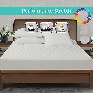 All-In-One Cooling Performance Stretch Moisture Wicking Fitted Mattress Pad