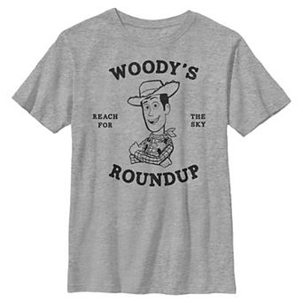 Disney / Pixar Woody's Roundup Outline Sketch Boys 8-20 Graphic Tee