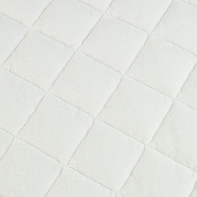 All-In-One Repreve Recycled Soft Terry Fitted Mattress Pad