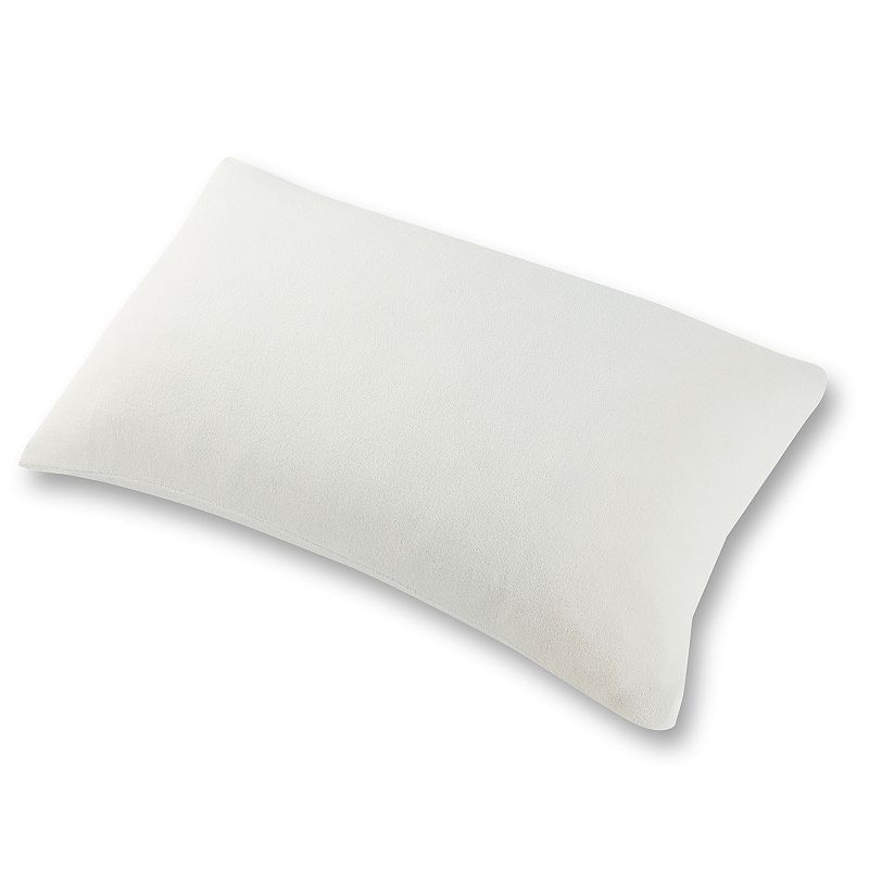 All-In-One Cooling Soft Terry Sleep Pillow, White, Standard