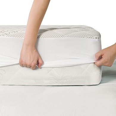 All-In-One Cooling Charcoal Effects Odor Control & Cooling Fitted Mattress Pad