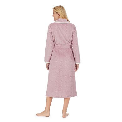 Women's Stan Herman Dimple Plush Wrap Robe