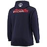 Men's Fanatics Branded Rui Hachimura Navy Washington Wizards Big & Tall Player Name & Number Full-Zip Hoodie Jacket