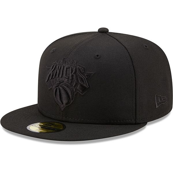 Men's New Era Black New York Knicks Color Pack 59FIFTY Fitted Hat