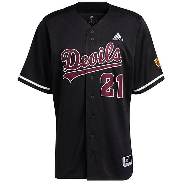Men's ProSphere #1 Maroon Arizona State Sun Devils Baseball Jersey Size: Medium