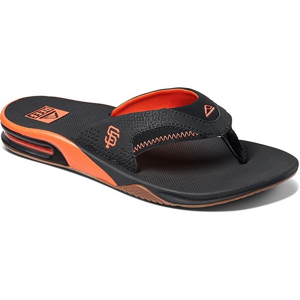 Mens sandals discount with beer opener