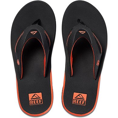 Men's REEF San Francisco Giants Fanning Bottle Opener Sandals