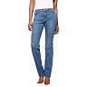 levi's women's 512 perfectly slimming straight leg jean