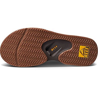 Men's REEF San Diego Padres Fanning Bottle Opener Sandals